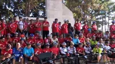 bisiklet turu -  Zafer Bayramı'nda 50 kilometre pedal çevirdiler  Videosu