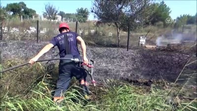 aniz yangini - Silivri'de anız yangını - İSTANBUL Videosu
