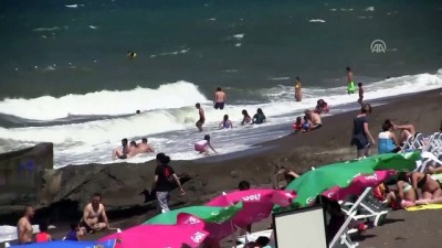 bogulma vakasi - Akçakoca sahilinde boğulmalara karşı önlem - DÜZCE Videosu