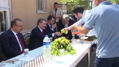 saglik bakani - Çevre ve Şehircilik Bakanı Kurum ile Sağlık Bakanı Koca, Selahaddin Eyyübi Camisi'nin açılışına katıldı - KONYA  Videosu