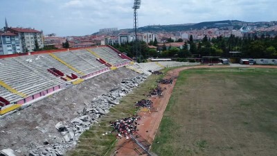 yildiz futbolcu -  Eskişehir'de Millet Bahçesi için çalışmalar başladı...Çalışmalar havadan görüntülendi  Videosu