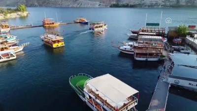 yabanci turist - 'Saklı cennet'in sahili genişliyor - ŞANLIURFA  Videosu
