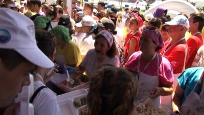 gozleme -  - Büyükçekmece Kültür ve Sanat Festivali'nde Türk mutfağı tanıtıldı  Videosu