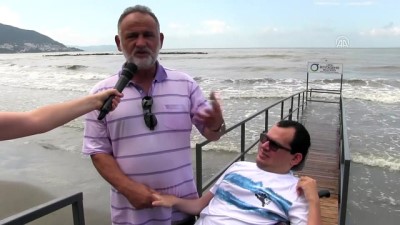 yazili aciklama - Engelliler deniz keyfini doyasıya yaşayacak - ORDU  Videosu