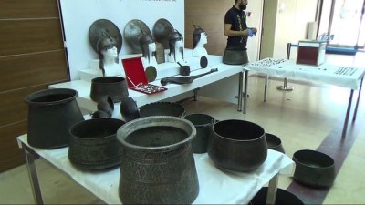 kirkoy -  Savaş miğferlerinin de olduğu toplam 237 tarihi eser ele geçirildi  Videosu