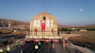 baraj golu - Tarihi Artuklu Hamamı taşınıyor - Havadan görüntüler - BATMAN  Videosu