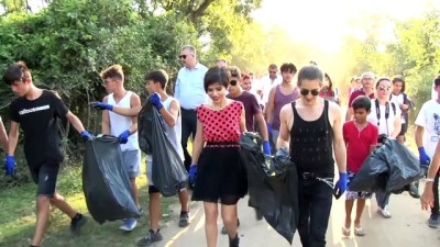 cevre temizligi - Aydilge Karacabey Longozu'nda çöp topladı - BURSA  Videosu