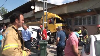 aktuel -  Başakşehir'de hafriyat kamyonu dehşeti kamerada  Videosu