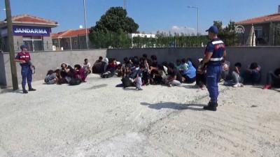 nani - Çanakkale'de 45 düzensiz göçmen yakalandı  Videosu