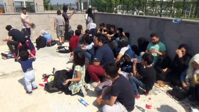 kacak gocmen -  Operasyon düzenlenen minibüsten 45 mülteci çıktı  Videosu