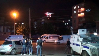  Diyarbakır’da 500 polisle drone'lu uygulama
