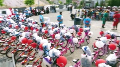 yetim cocuklar - Yetimlerin bisiklet hayali gerçekleşti - ANKARA  Videosu