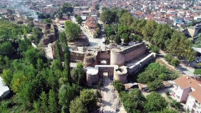 arkeoloji -  2 bin yıllık tarihi İstanbul Kapı havadan görüntülendi  Videosu