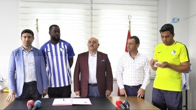 imza toreni - B.B. Erzurumspor’dan çifte transfer Videosu