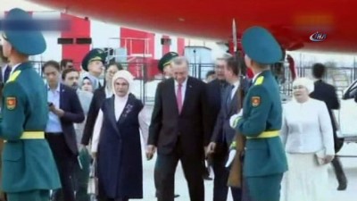  - Cumhurbaşkanı Erdoğan Kırgızistan’da Resmi Törenle Karşılandı 