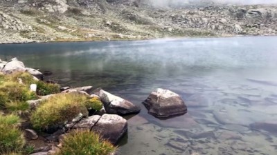 cayli - Kaçkar Dağları'na mevsimin ilk karı yağdı - RİZE Videosu