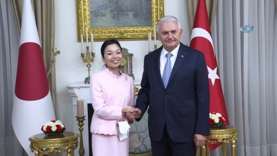  TBMM Başkanı Binali Yıldırım, Japon Prensesi Mikasa'yı kabul etti