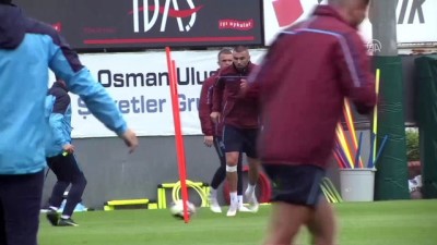 Trabzonspor, Aytemiz Alanyaspor maçı hazırlıklarını sürdürdü - TRABZON