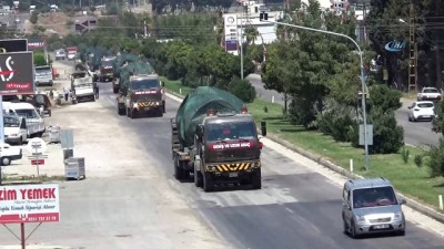  Yayladağı Sınır Kapısı’na askeri araç sevkiyatı 
