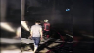  Başkent’te korkutan fabrika yangını 