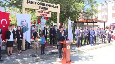 acilis toreni - Başkentte 'Şehit Öğretmenler Parkı' açıldı - ANKARA Videosu