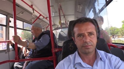 Halk otobüsünde rahatsızlanan yolcuya şoförden ilk müdahale - ERZİNCAN 