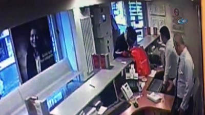 guvenlik gorevlisi -  İstanbul’da kanlı banka soygunu kamerada  Videosu