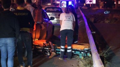  Maltepe'de otomobil takla attı: 2 yaralı 