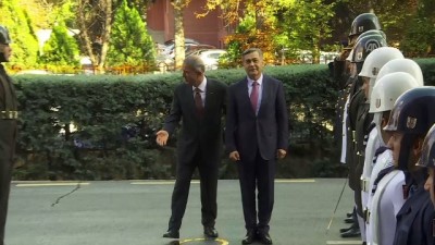 askeri toren - Akar, Kazakistan Savunma Bakanı Ermekbayev ile görüştü - ANKARA Videosu