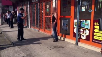 intihar girisimi -  Sevgilisi terk edince boğazına bıçak dayadı  Videosu