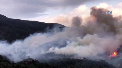  Hatay'da orman yangını 