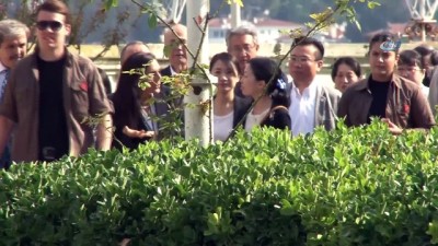  Japonya Prensesi'nden Beylerbeyi Sarayı gezisi