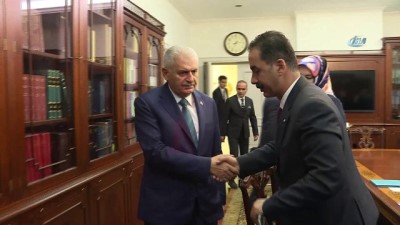  TBMM Başkanı Yıldırım Erzincan heyetini kabul etti
