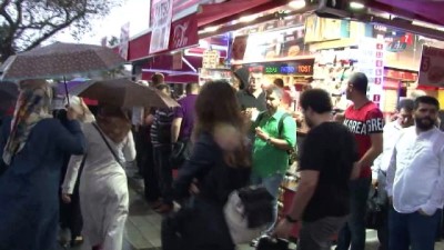  Üsküdar’da yağış etkisini göstermeye başladı