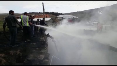 Ardahan'da ev yangını 