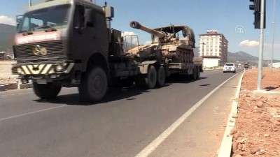İdlib sınırına askeri sevkiyat sürüyor - HATAY
