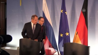 Rusya Dışişleri Bakanı Lavrov: 'Türk partnerlerimizle İdlib'deki durumu çözmeye çalışıyoruz' - BERLİN