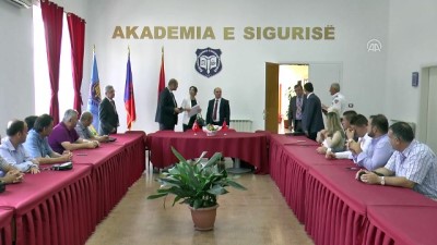 Türk polisinden Arnavutluk polisine eğitim - TİRAN