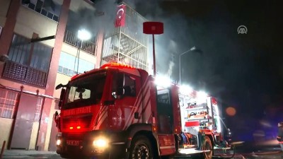 Bayrampaşa'da çorap atölyesinde yangın - İSTANBUL 