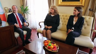 Bulgaristan Cumhurbaşkanı Yardımcısı İliana Yotova Edirne'de