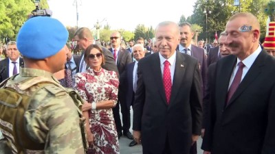 Cumhurbaşkanı Erdoğan’a Azerbaycan halkından sevgi seli