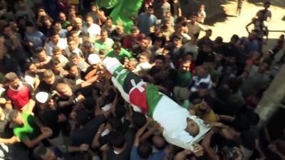 Gazze şehitlerini uğurladı (2) - GAZZE 