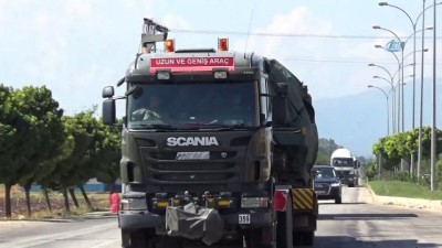  Hatay’da askeri araç sevkiyatı sürüyor