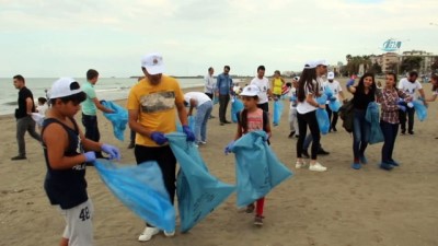 cevre temizligi -  Samsun'da sahiller çöplerden arındırıldı Videosu