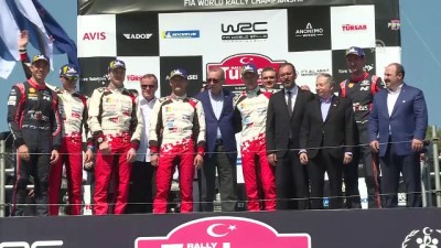 odul toreni - Cumhurbaşkanı Erdoğan, Dünya Ralli Şampiyonası'nın ödül törenine katıldı (2) - MUĞLA  Videosu