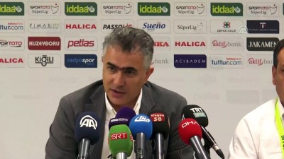 Demir Grup Sivasspor-Büyükşehir Belediye Erzurumspor maçının ardından - SİVAS