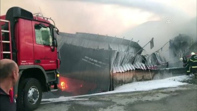 tekstil fabrikasi - Fabrika yangını - KAHRAMANMARAŞ Videosu
