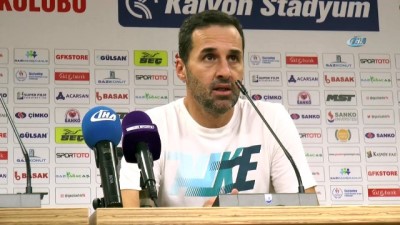 Gazişehir Gaziantep - Altınordu maçın ardından