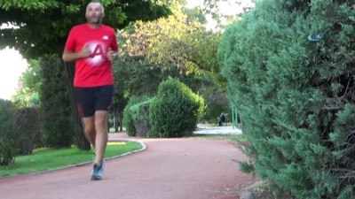  İyilik için koşan esnaf, 450 kilometreyi geride bıraktı 