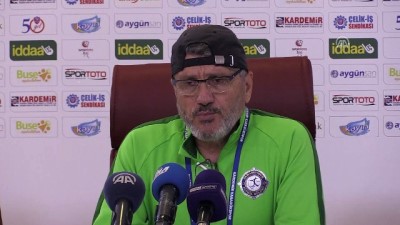 Kardemir Karabükspor-Osmanlıspor maçının ardından - KARABÜK